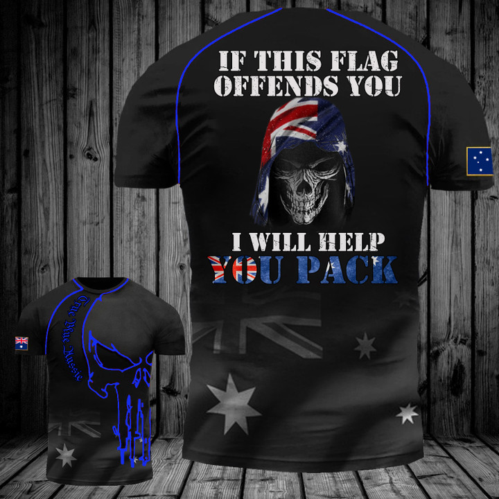 Australia I Will Help You Pack T-Shirt