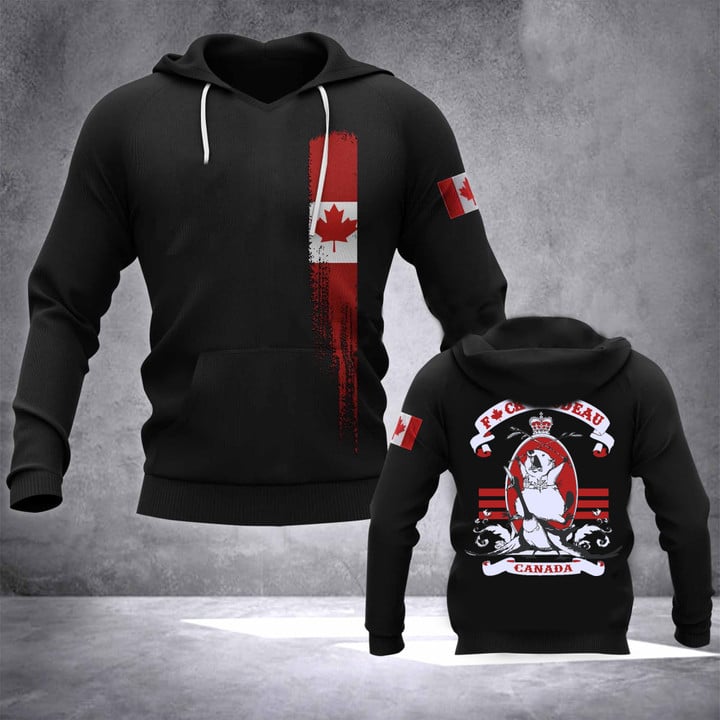 Canada Fck Trudeau Hoodie Political Clothing Gifts For Canadian Men