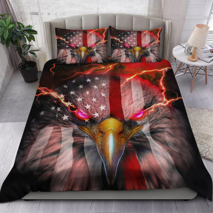 Thin Red Line Eagle Bedding Set Proud Firefighter Bed Duvet Sets Decor For Room