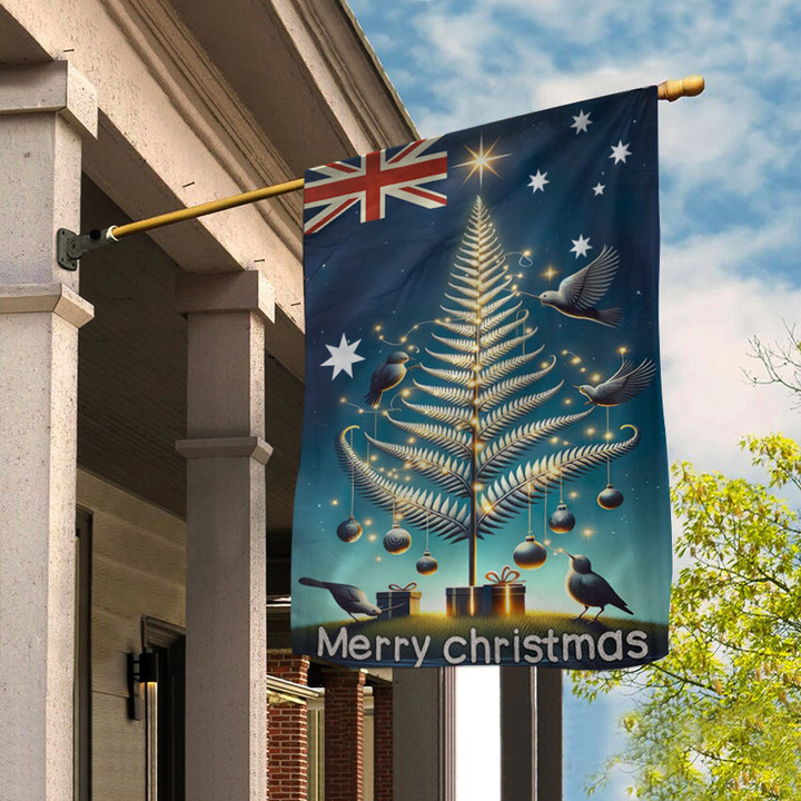 Australia Flag Merry Christmas Decor