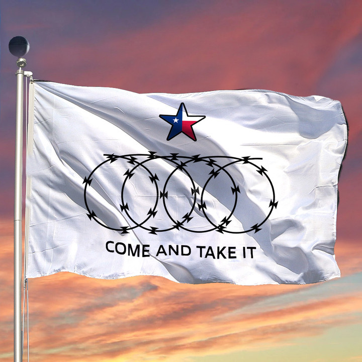 I Stand With Texas Flag Come And Take It Flag For Texans
