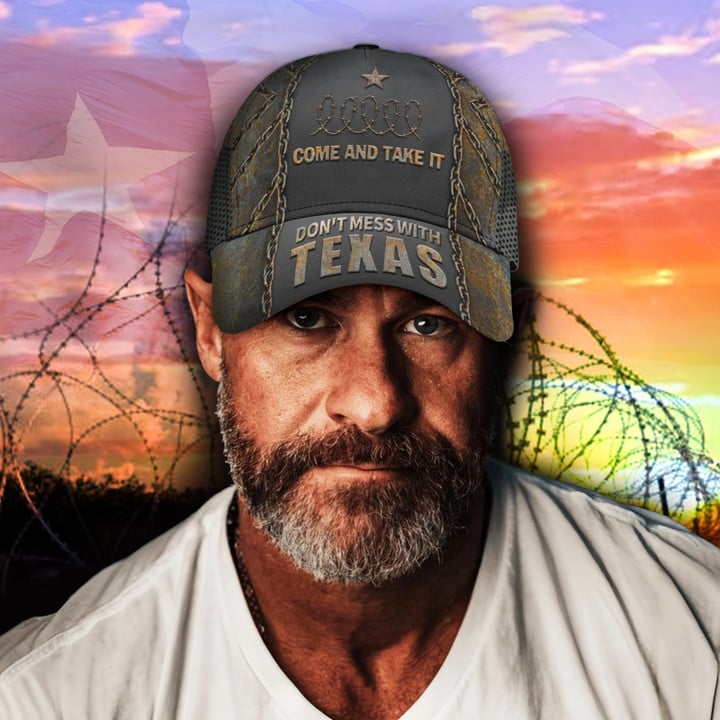 Come And Take It Razor Wire Hat Don't Mess With Texas Hat I Stand With Texas Merch