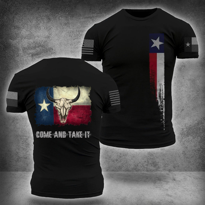 Come And Take It Shirt I Stand With Texas T-Shirt Longhorns Texas Flag Clothing