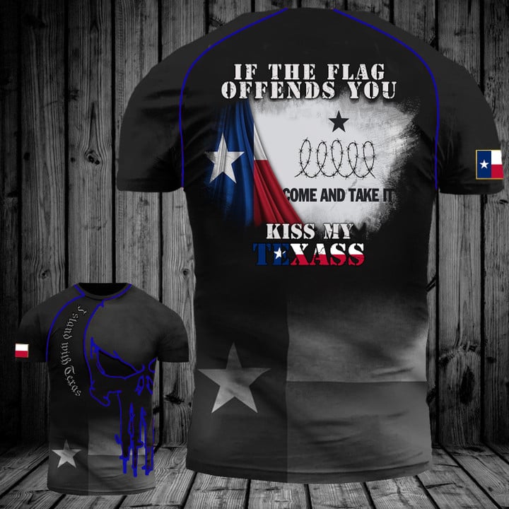 I Stand With Texas Shirt Come And Take It T-Shirt If The Flag Offend You Kiss My Texas
