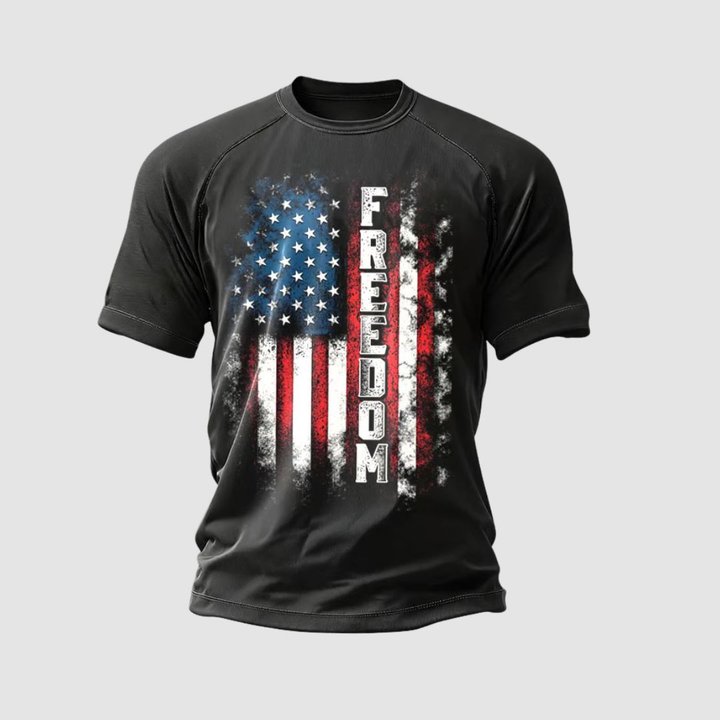 Charlie Kirk Freedom T-Shirt Thank You Charlie A True Patriot Best Memorial Shirt