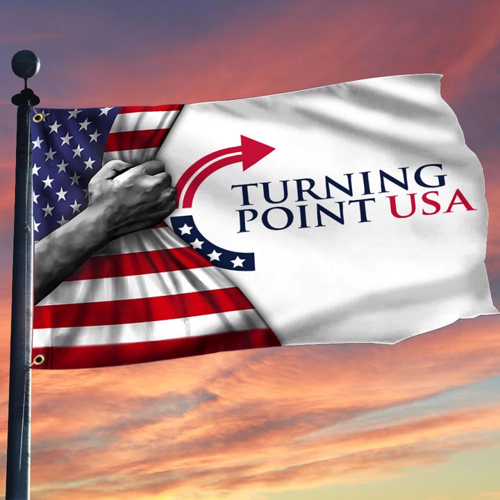Charlie Kirk TPUSA Flag This Is The Turning Point USA Unique Charlie Kirk Merch Gifts