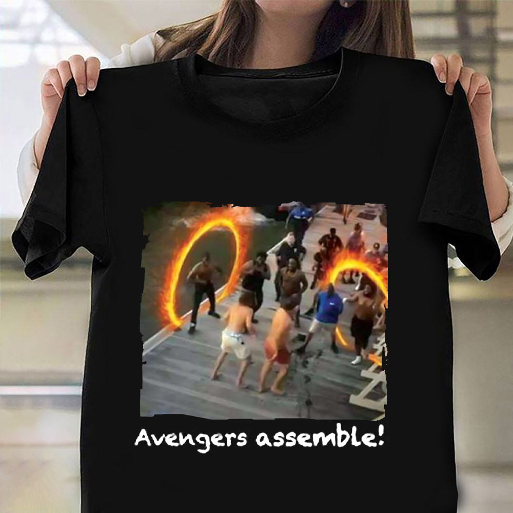 Montgomery Riverfront Brawl Chair Shirt Avenger Assemble Shirt ...