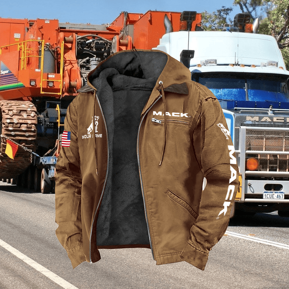 Mack Truck Logo Jacket – Custom Print Name | All Sizes & Colors - CruzeOn