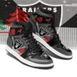 Christmas Oakland Raiders Nfl Air Jordan Shoes Sport Sneaker Boots Shoes