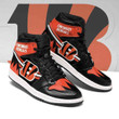Cincinnati Bengals 2 Nfl Football Air Jordan Shoes Sport Sneakers
