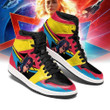 Captain Marvel Marvel Air Jordan Shoes Sport V4 Sneaker Boots Shoes