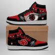 Akatsuki Itachi Sharingan Eyes Naruto Anime Air Jordan Shoes Sport Sneakers