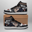 Uchiha Shisui Sharingan Eyes Naruto Anime Air Jordan Shoes Sport Sneakers