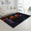 Avengers Endgame Captain America Rug, Living Room And Bedroom Rug - Home Decor Floor Decor - Indoor Outdoor Rugs