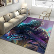Black Panther Ver1 Movie Area Rug, Living Room Rug - Carpet Floor Decor - Indoor Outdoor Rugs