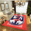 The Falcon And The Winter Soldier Red Version Rug, Living Room Rug - Floor Decor - Indoor Outdoor Rugs