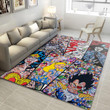 Dragon Ball Wonder Woman Area Rug, Living Room And Bedroom Rug - Home US Decor - Indoor Outdoor Rugs
