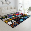 Broadway Musical Collage Christmas Gift Area Rug Floor Decor The US Decor