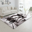 The Beatles Running Area Rug Rugs For Living Room Rug Home Decor