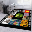 The Beatles Albums V2 Living Rooms Area Rug Kitchen Rug Christmas Gift US Decor