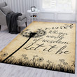 Whisper Words Of Wisdom Let It Be Area Rug Rugs For Living Room Rug Home Decor