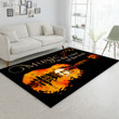Music Is The Voice Of The Soul Guitar Rectangle Rug Dining Room Rugs