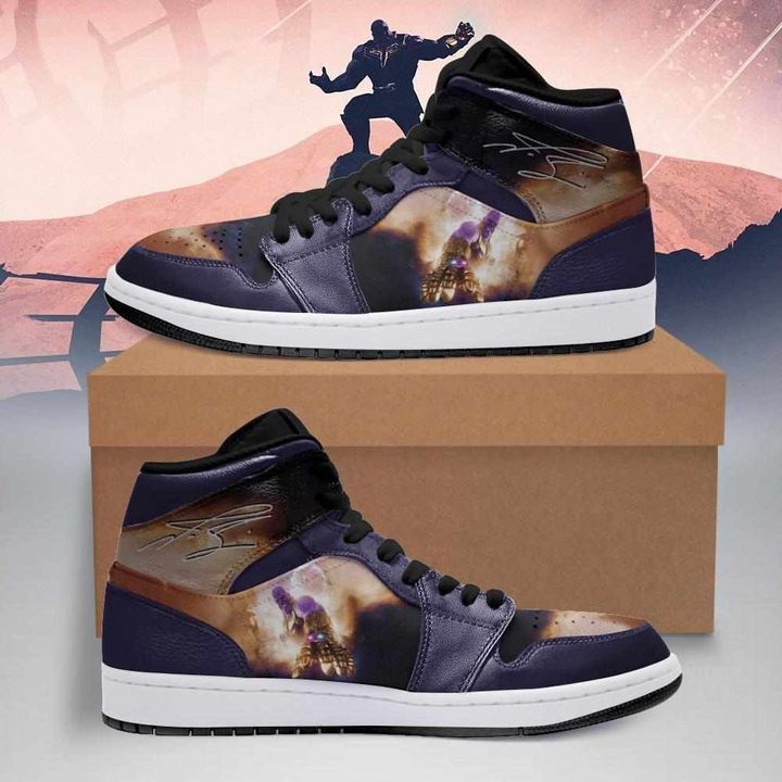 Thanos Marvel 2 Air Jordan Shoes Sport Sneakers