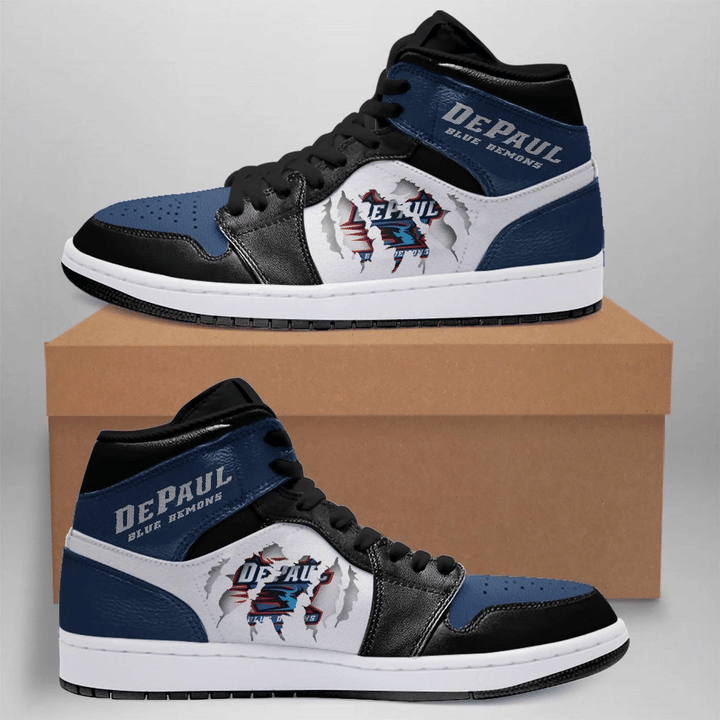 Depaul Blue Demons Air Jordan Shoes Sport Sneakers