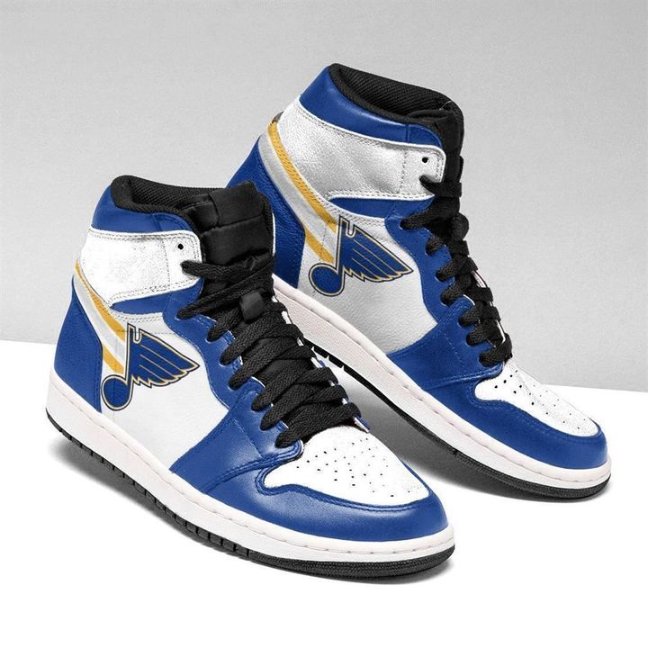 St Louis Blues Nhl Air Jordan Shoes Sport Sneakers