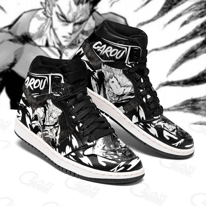 Garou One Punch Man Anime Custom Mn10 Air Jordan Shoes Sport Sneakers