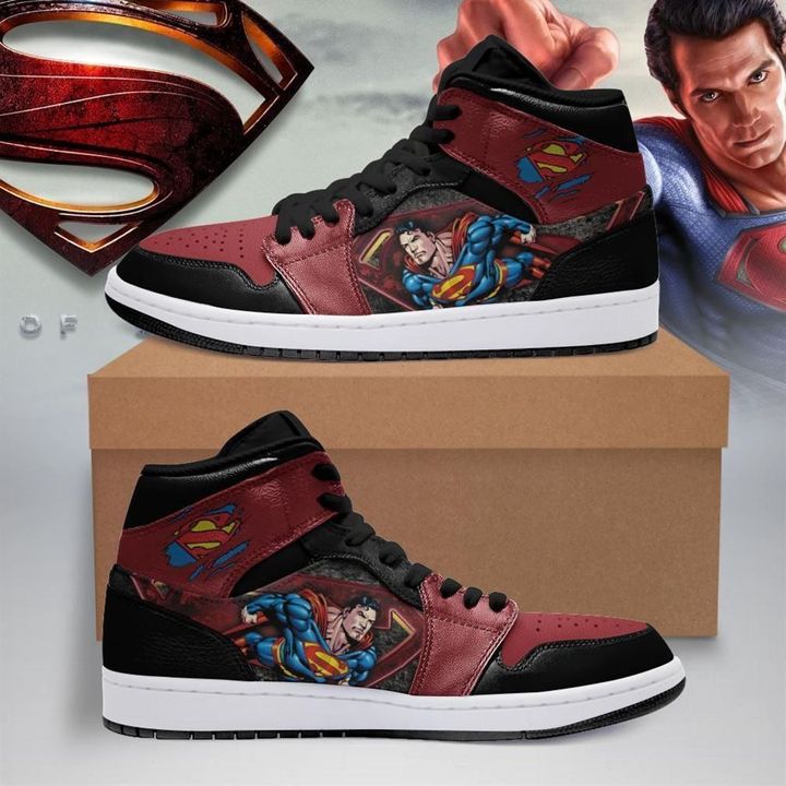 Superman Dc Comics Air Jordan Shoes Sport V329 Sneakers