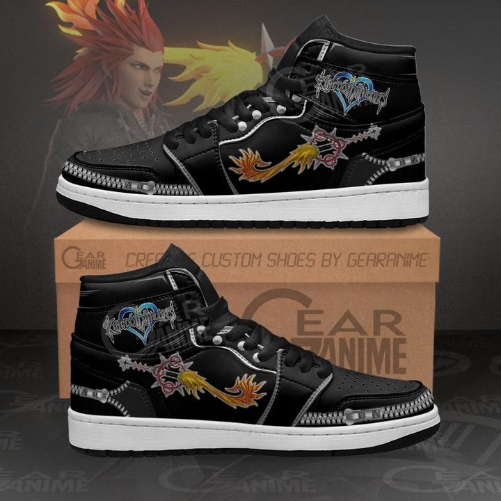 Kingdom Hearts Axel Lea Sword Anime Air Jordan Shoes Sport Sneakers