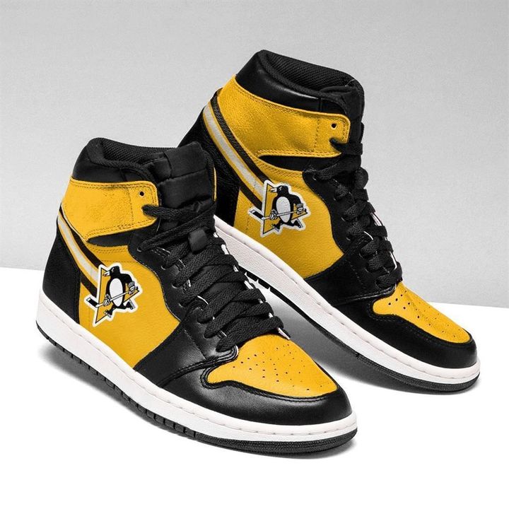 Pittsburgh Penguins Nhl Air Jordan Shoes Sport Sneaker Boots Shoes