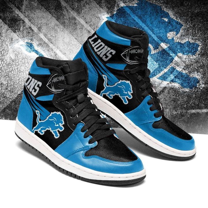 Detroit Lions Nfl Football Air Jordan Shoes Sport V5 Sneaker Boots Shoes