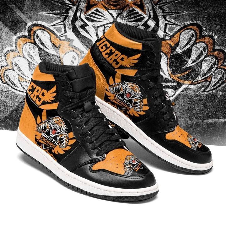 Wests Tigers Nrl Air Jordan Shoes Sport V361 Sneakers