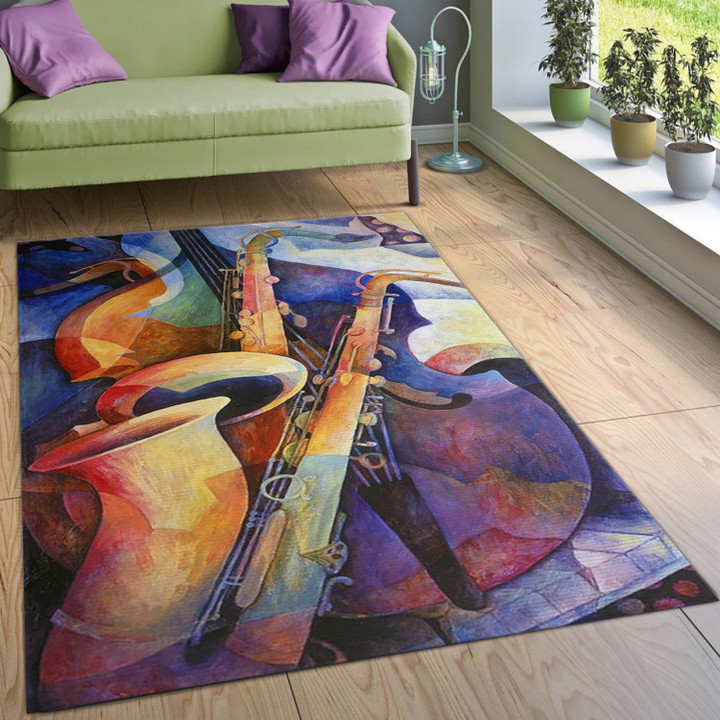 Musical Instrument Rug Area Rugs Living Room Rug Home Decor