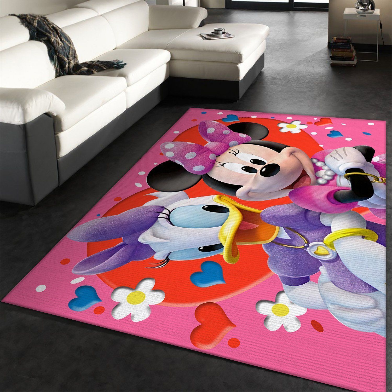 Minnie Mouse Area Rugs Disney Movies Living Room Carpet FN121208 Local Brands Floor Decor The US Decor - Indoor Outdoor Rugs