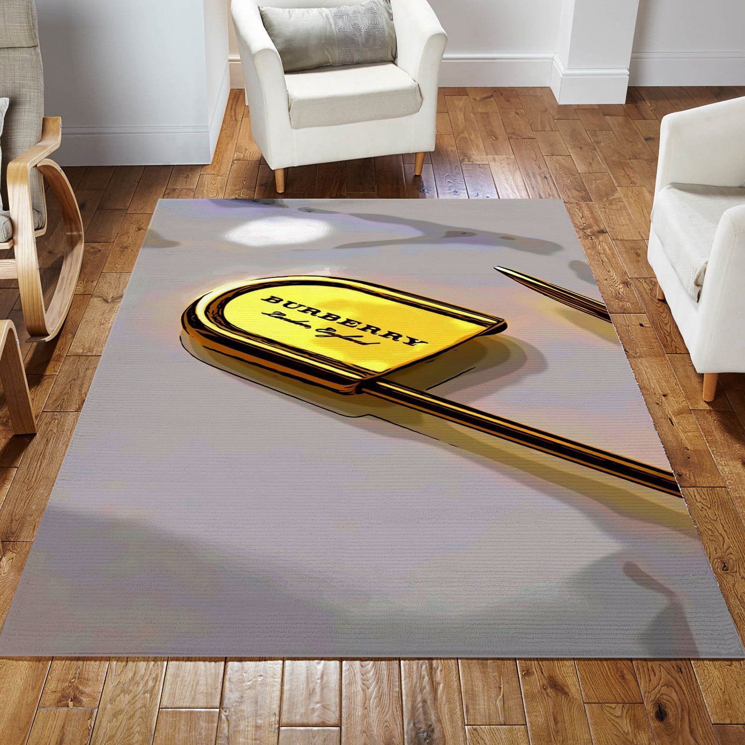 Burberry Rug Fashion Brand Rug Home Decor Floor Decor - Indoor Outdoor Rugs 3