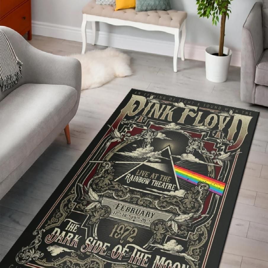 Pink Floyd Live At Rainbow Theatre Area Rug Rugs For Living Room Rug Home Decor - Indoor Outdoor Rugs 1