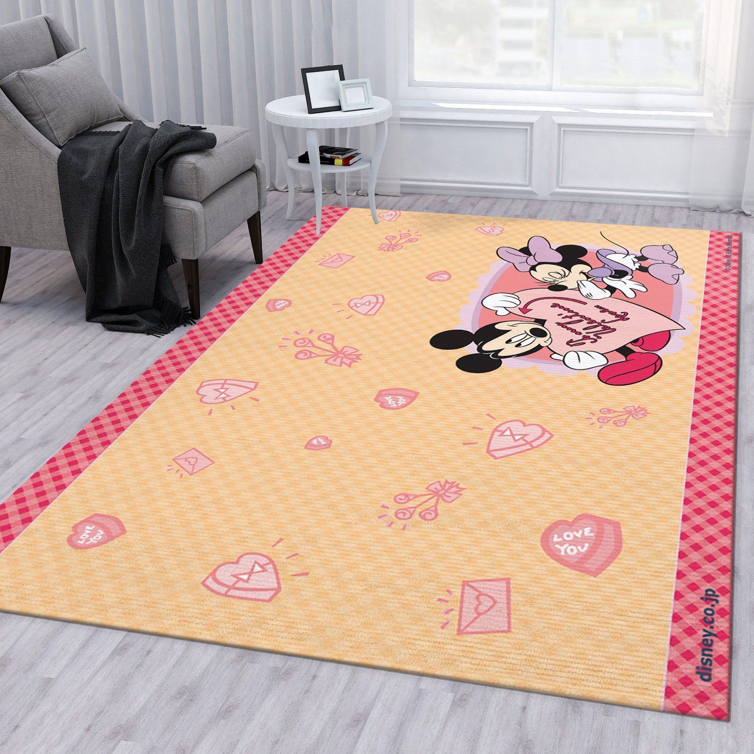 Minnie Mouse Ver10 Area Rug For Christmas Bedroom Rug Christmas Gift US Decor - Indoor Outdoor Rugs 1