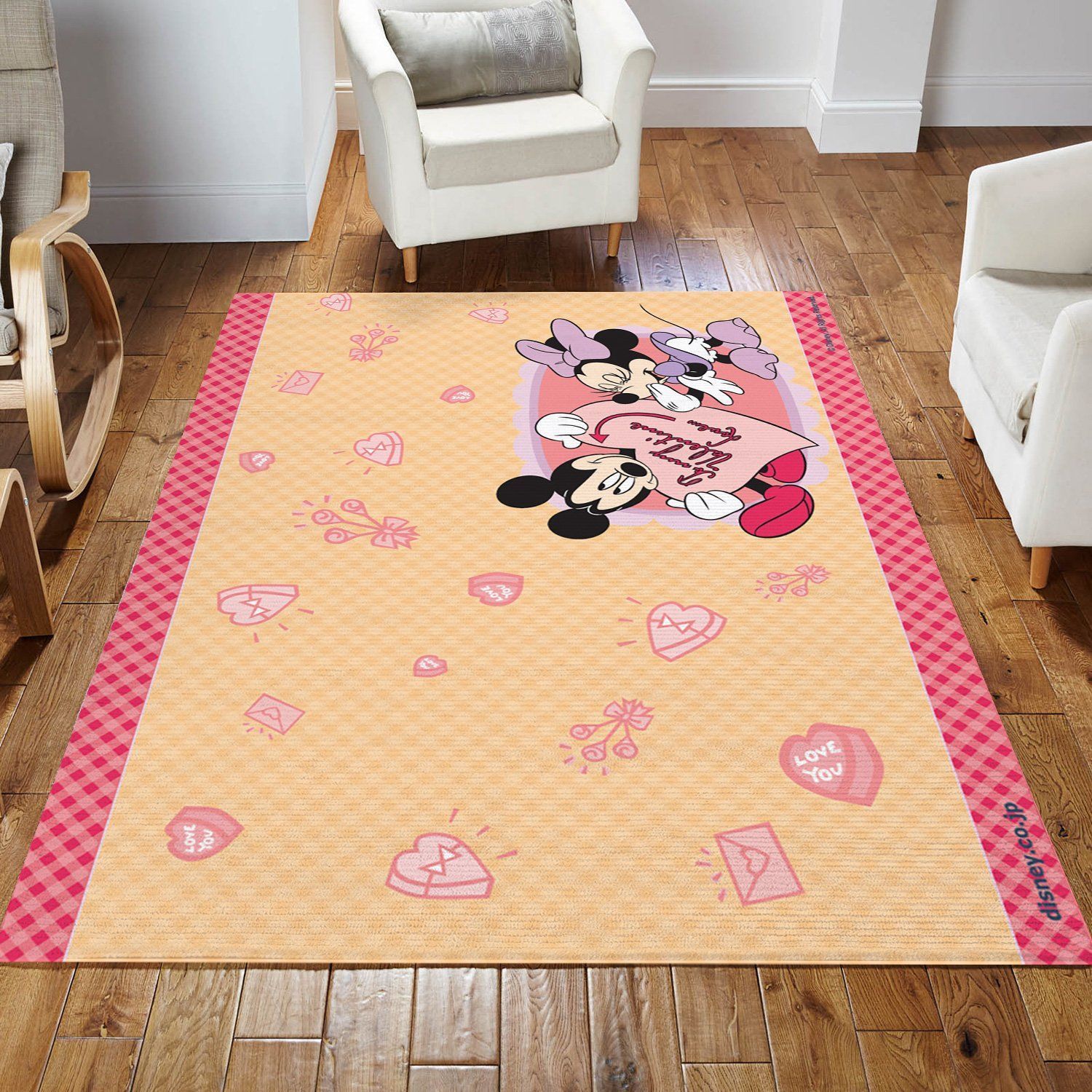 Minnie Mouse Ver10 Area Rug For Christmas Bedroom Rug Christmas Gift US Decor - Indoor Outdoor Rugs 3