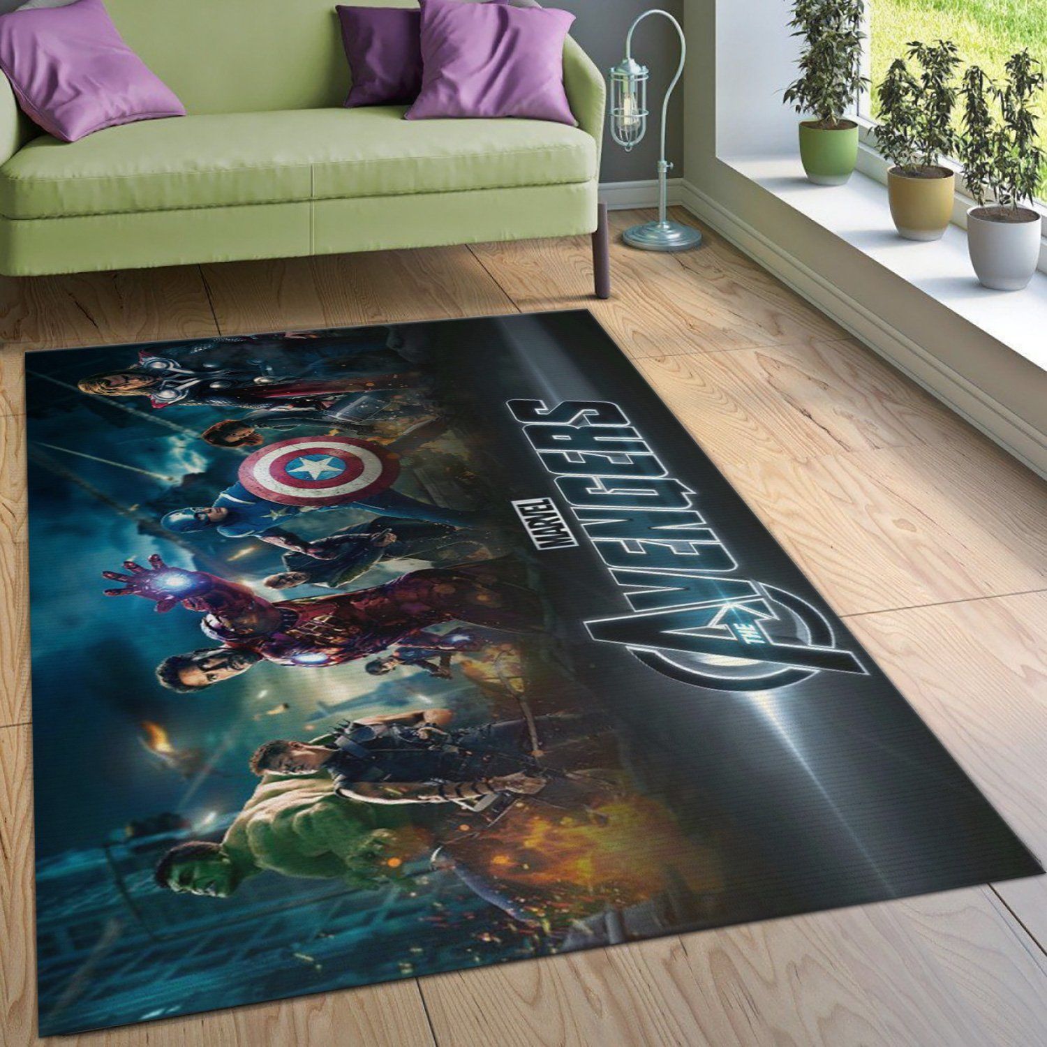 Avenger Ver9 Area Rug For Christmas Living Room Rug Family Gift US Decor - Indoor Outdoor Rugs 3