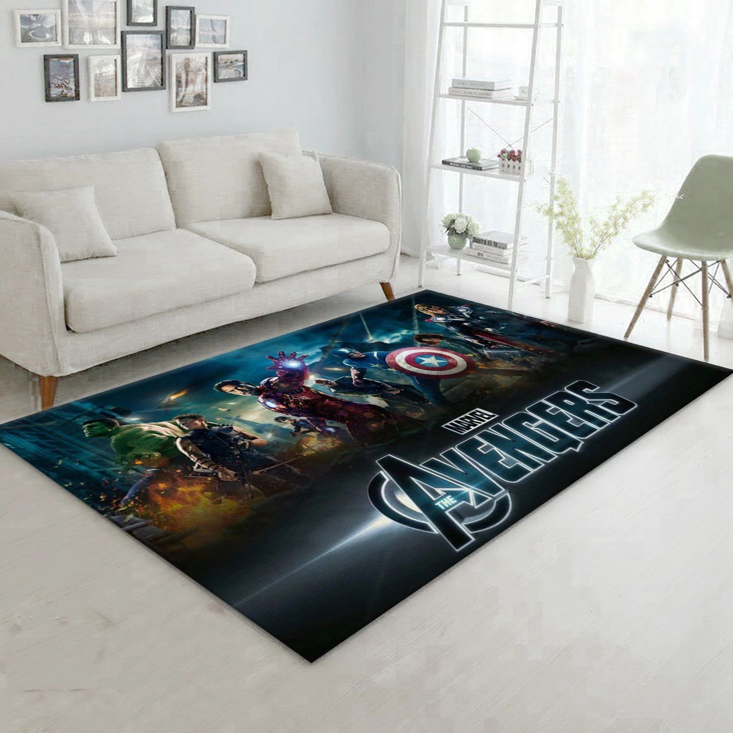 Avenger Ver9 Area Rug For Christmas Living Room Rug Family Gift US Decor - Indoor Outdoor Rugs 2