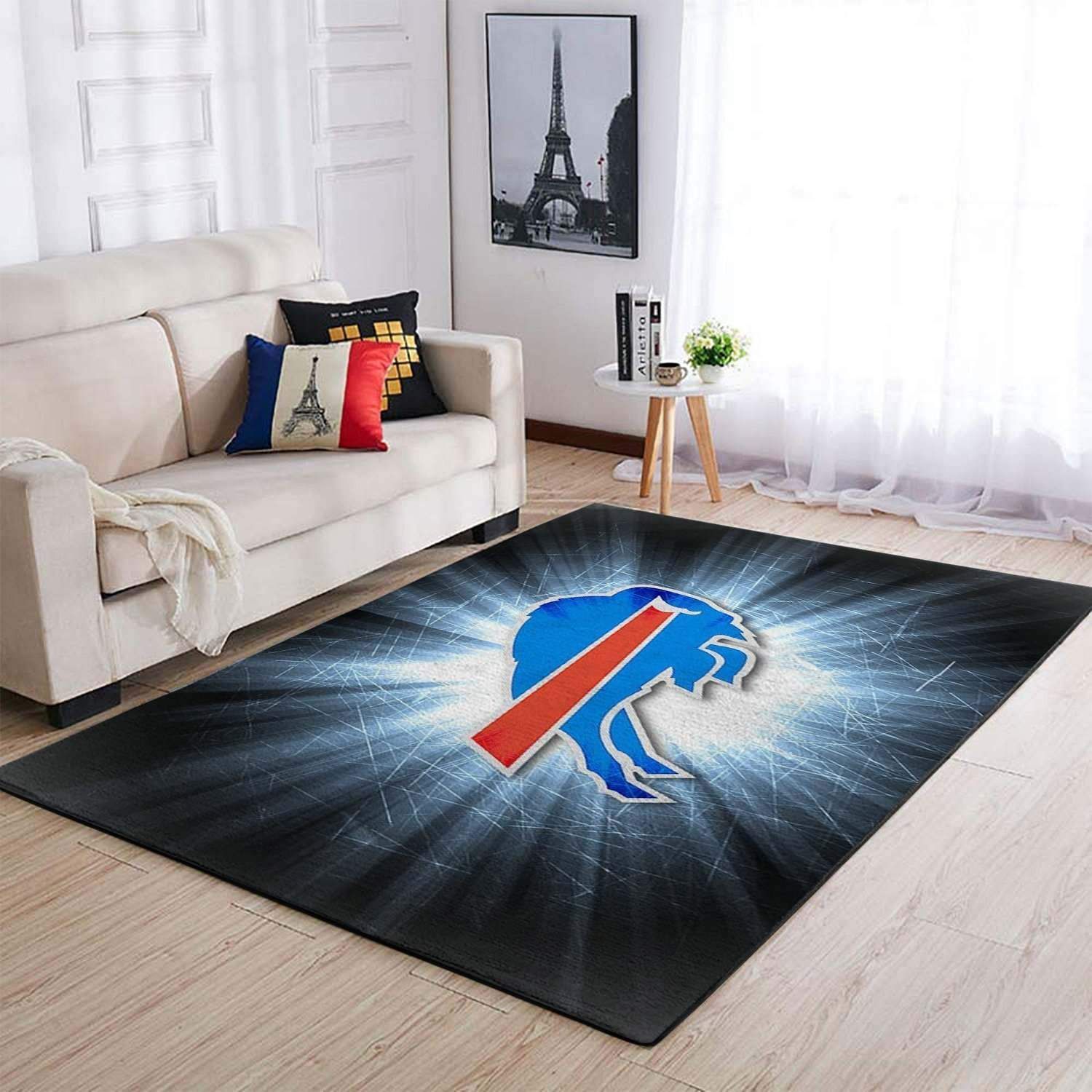 Nfl Football Team Buffalo Bills Rug Area Rug Home Decor - Indoor Outdoor Rugs 1
