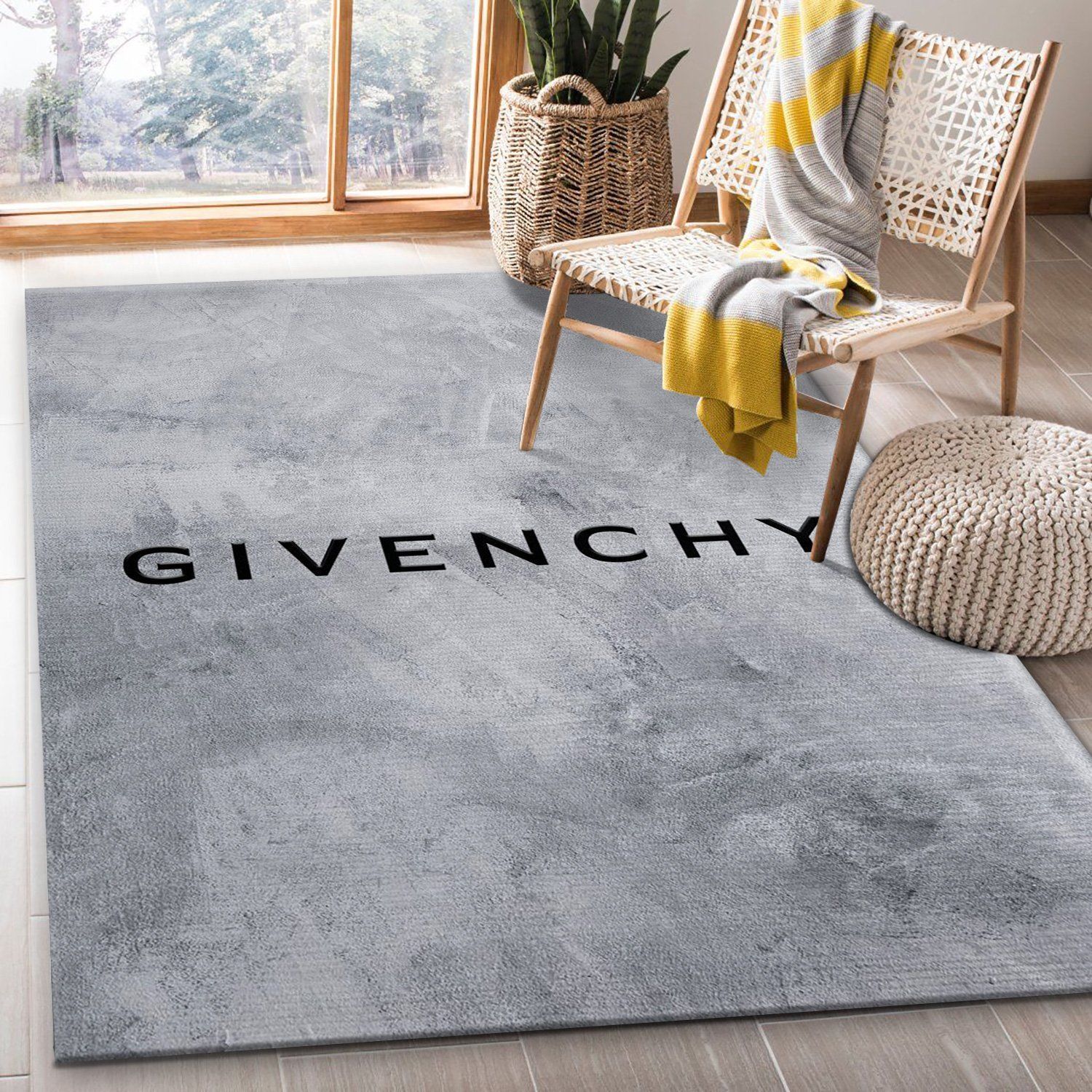 Givenchy Area Rugs Living Room Rug Christmas Gift US Decor - Indoor Outdoor Rugs 2