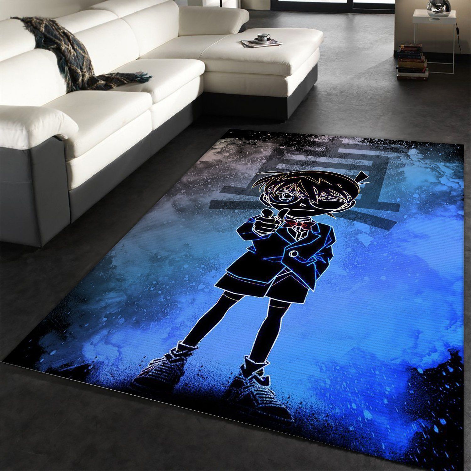 Young Detective Soul Anime Hero Area Rug, Living room and bedroom Rug, Home Decor - TKT Familys