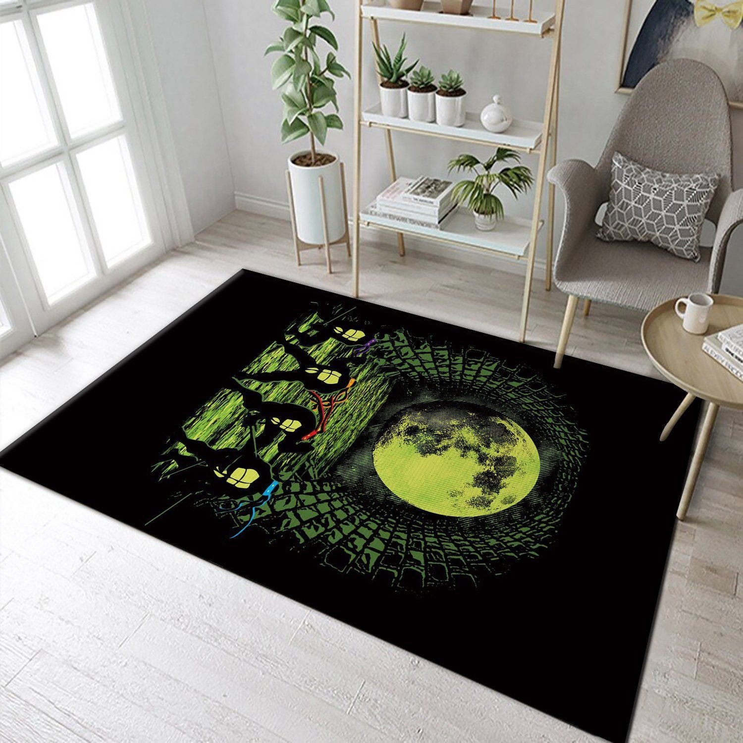 Turtle Power Area Rug For Christmas, Living Room Rug, Christmas Gift US Decor - Indoor Outdoor Rugs 2