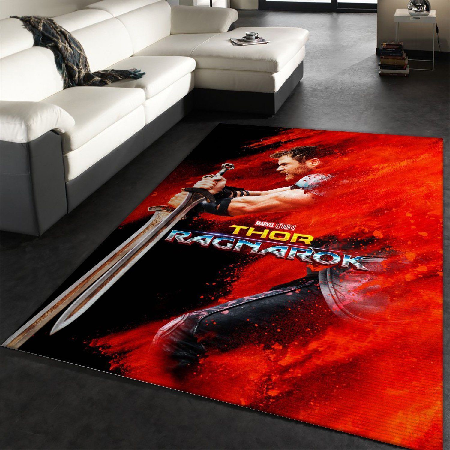 Thor Ragnarok Thor Area Rug For Christmas, Living Room Rug, Family Gift US Decor - Indoor Outdoor Rugs 1