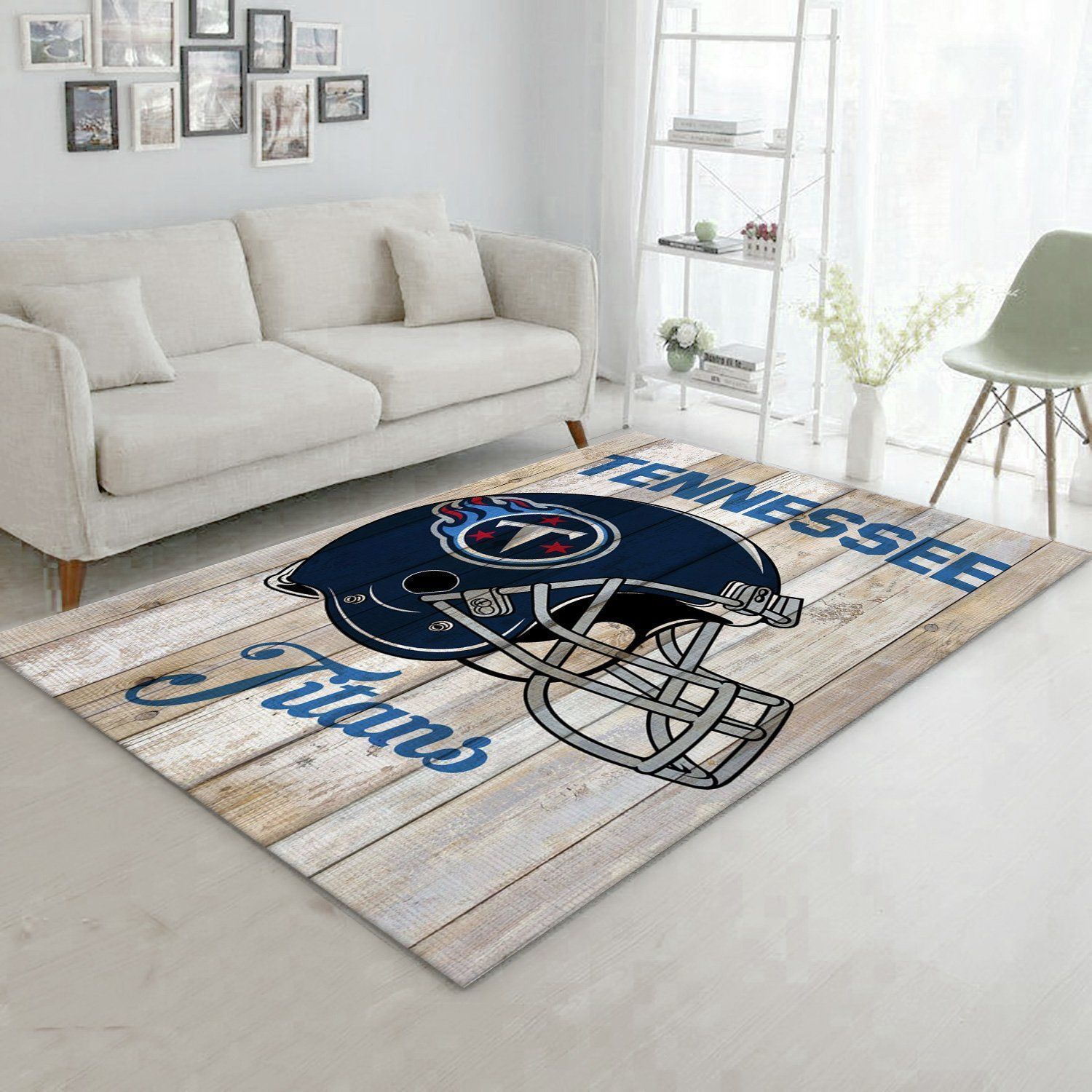 Tennessee Titans Blue Nfl Rug Living Room Rug Home US Decor - Indoor Outdoor Rugs 1