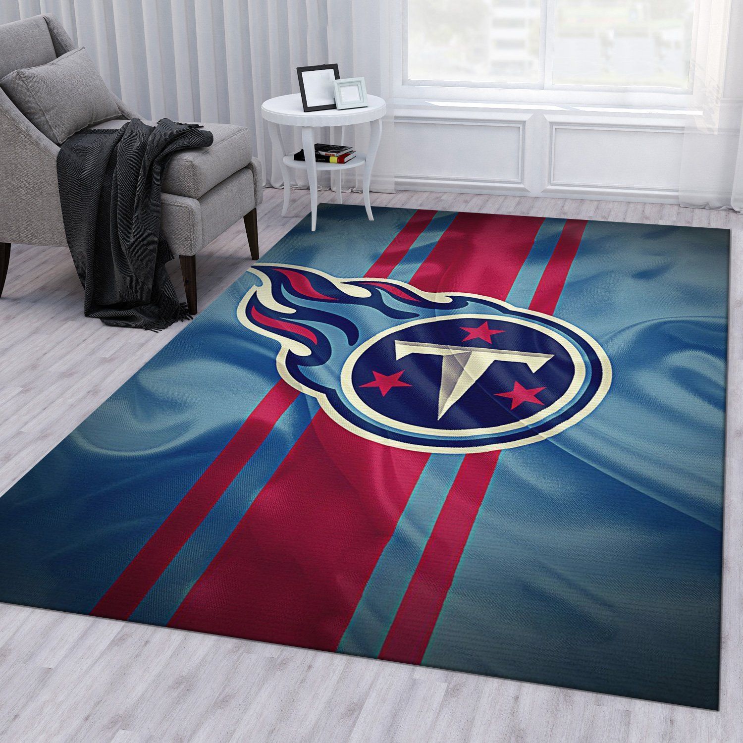 Tennessee Titans American Nfl Rug Living Room Rug US Gift Decor - Indoor Outdoor Rugs 1